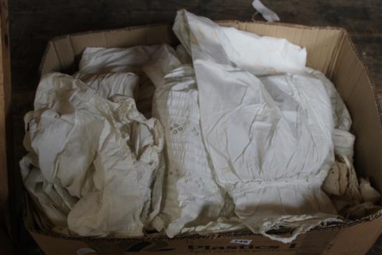 Qty of Victorian christening gowns